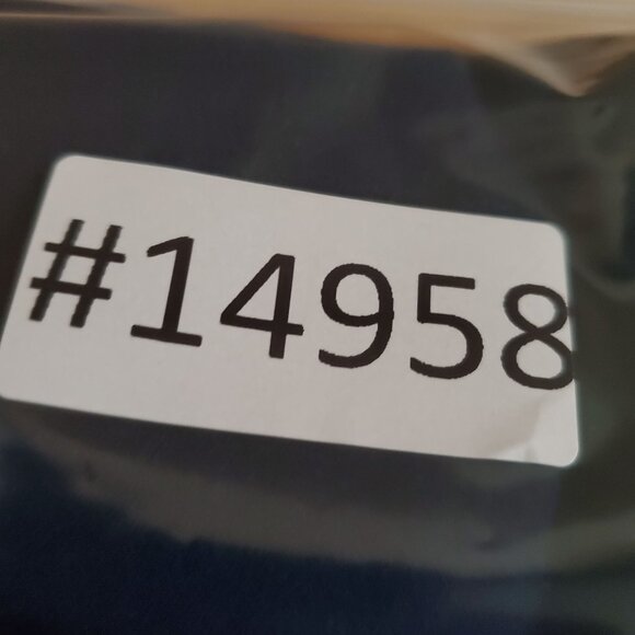 Kim Rogers Pants Womens 14 Short Blue Slim Straight Stretch Denim Pull-On - Picture 9 of 9